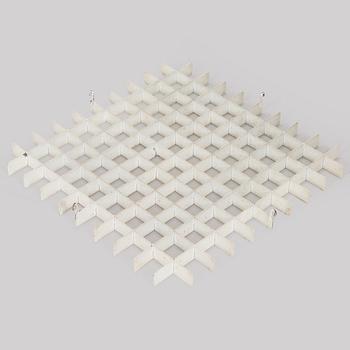 Paavo Tynell, taklampa, "Tähtitaivas" (Stjärnhimmel), Taito, 1950-tal.