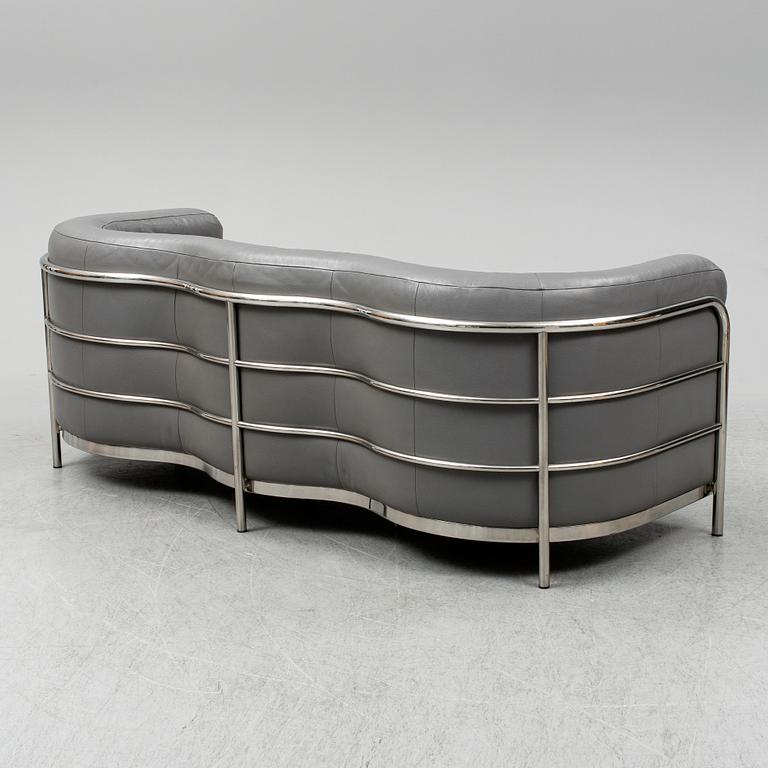JONATHAN DE PAS, DONATO D. URBINO & PAOLO LOMAZOTTI, an 'Onda' sofa from Zanotta, Italy, model launched in 1985.