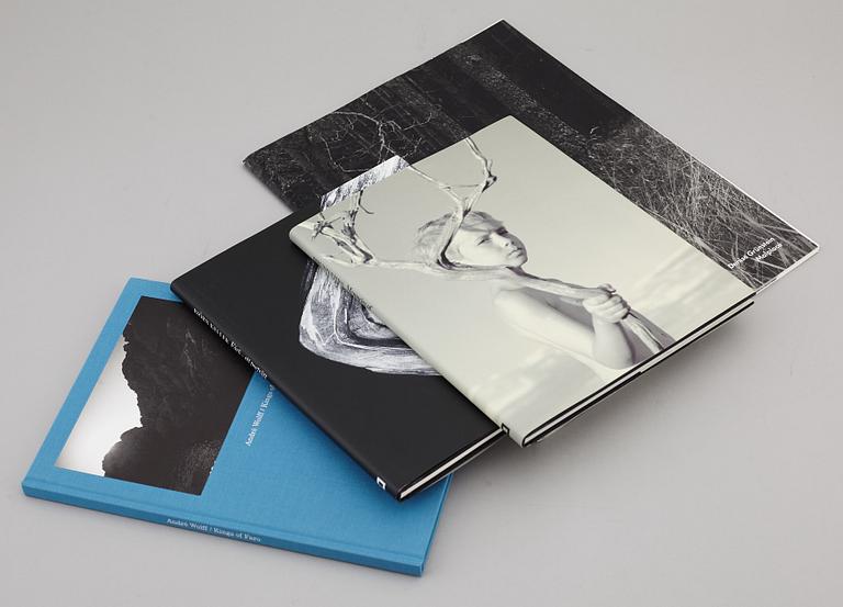 PHOTO BOOKS,
4 books by Swedish photographers Wolff, Grünstein, Ehrs, Keller.