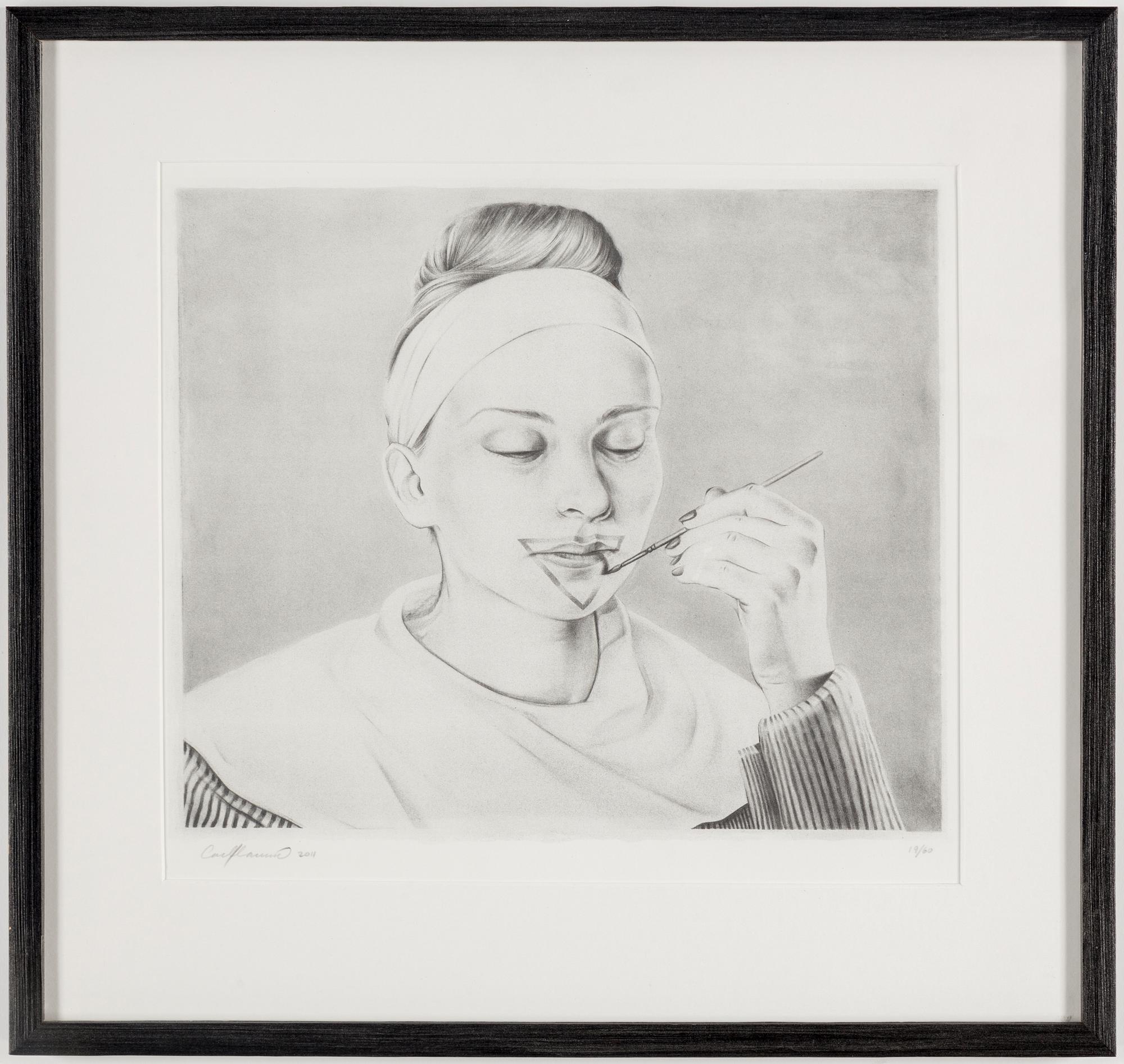 CARL HAMMOUD, a lithograph, signed and numbered 19/60.