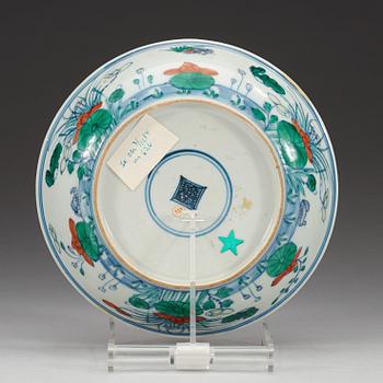 A Doucai dish, Qing dynasty, presumably 18th Century.