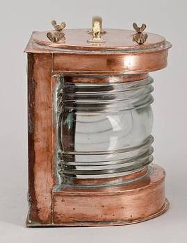 LANTERNA, koppar, C M Hammar, Göteborg, 1900-talets första hälft.