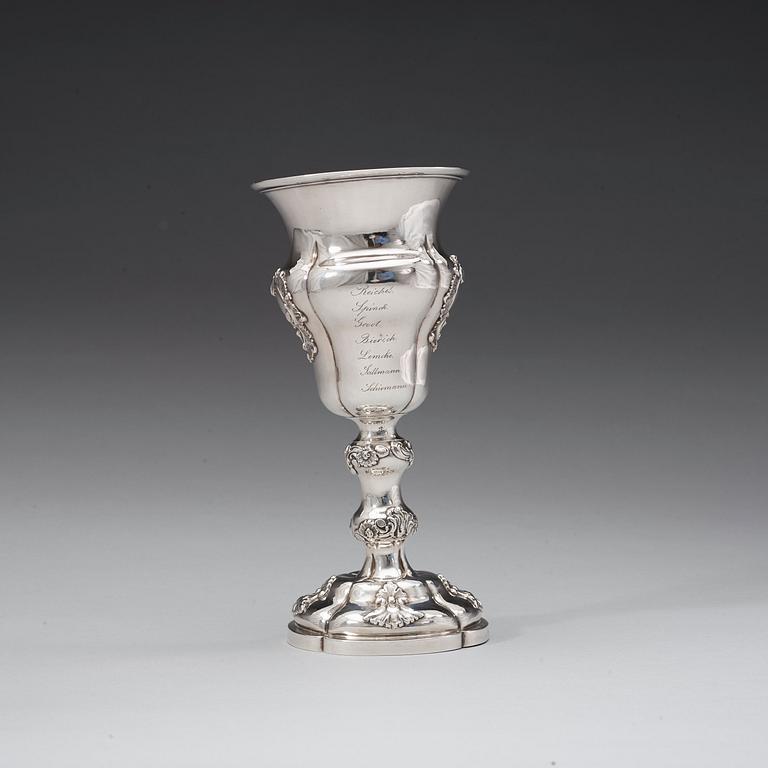 POKAL, av Carl Theodor Beyermann, Riga 1852.