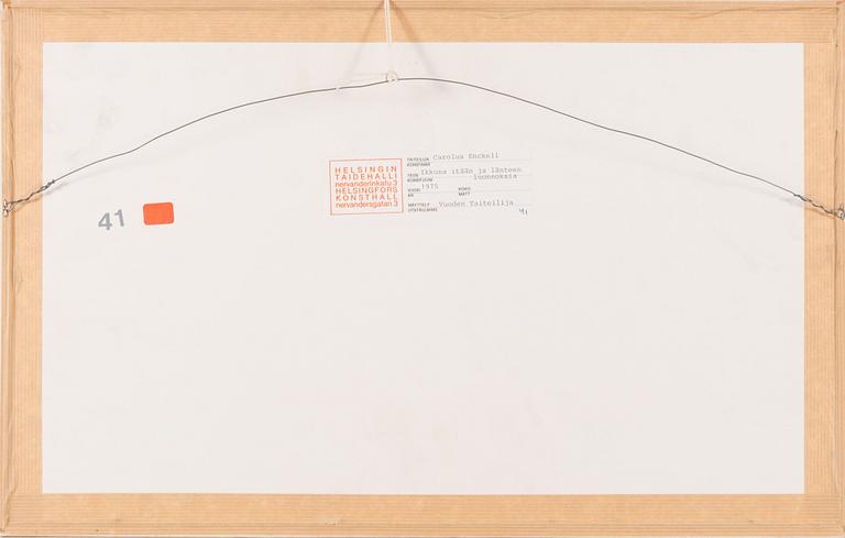 Carolus Enckell, "Fönstret mot öster och väster".