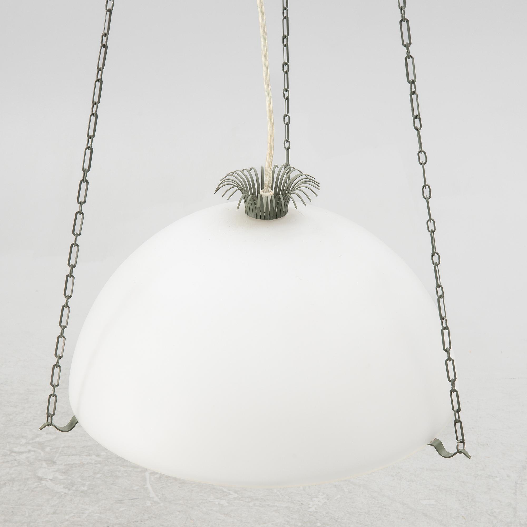 Gunnar Asplund, ceiling lamp, "Asplund", Ateljé Lyktan, second half of the 20th century.