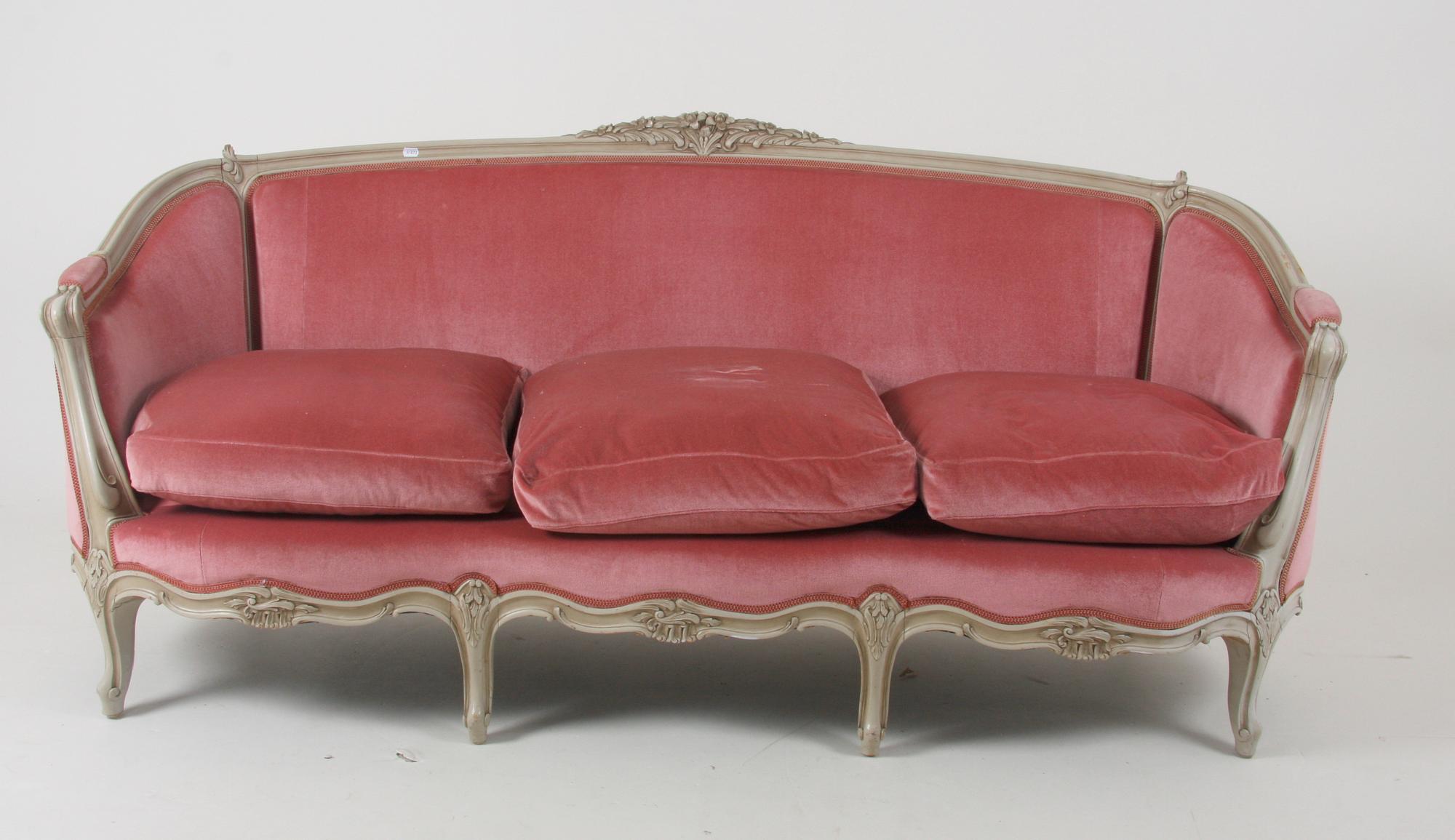 SOFFA, rokokostil.
Proveniens: Git Gay.