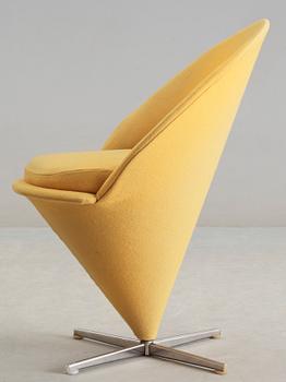 STOL, "Cone-chair", Verner Panton för Plus Linje, Danmark.