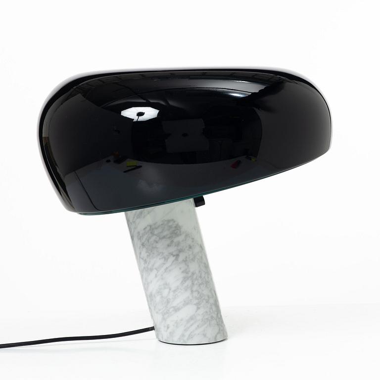 Achille & Pier Giacomo Castiglioni, A 'Snoopy' table lamp, Flos, Italy, 2000s.