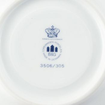 A 21-piece porcelain 'Tomten' Christmas service, Royal Copenhagen and Bing & Grøndahl, Denmark.