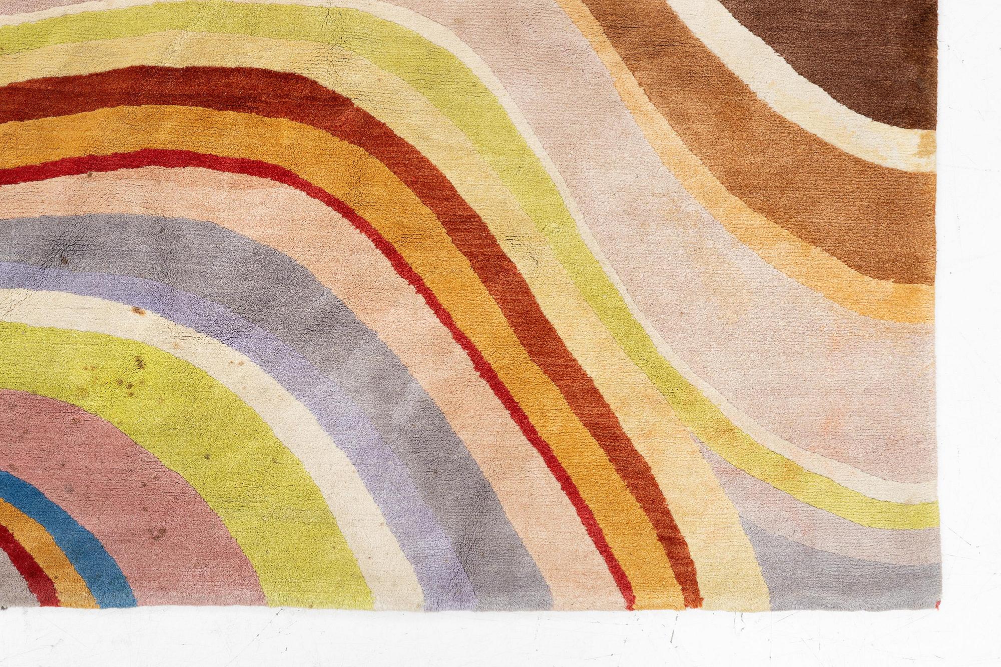 Paul Smith, matta, "Paris Swirl" The Rug Company, ca 307 x 215 cm.