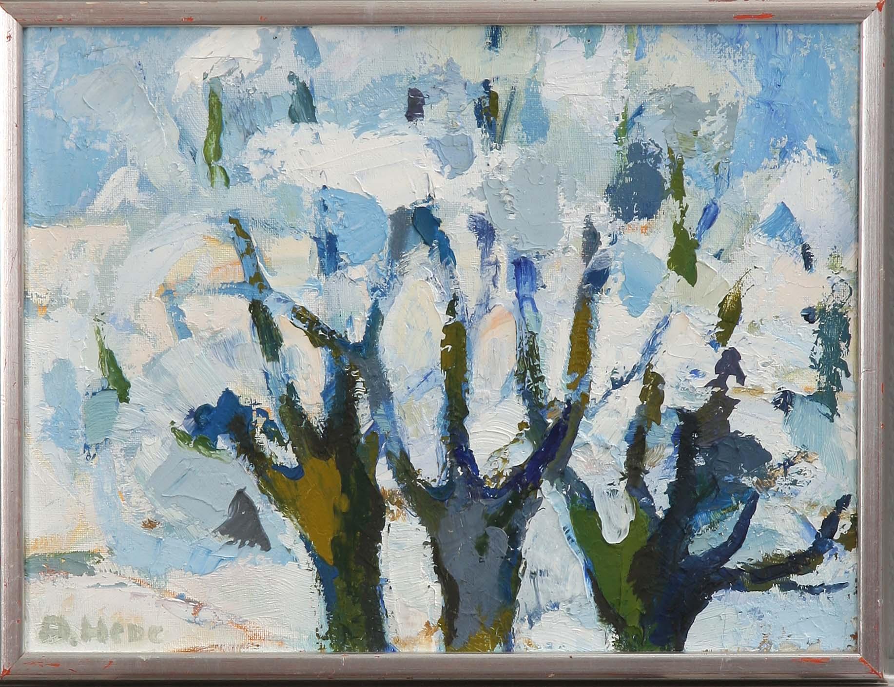 ANITA HEDE, olja på duk, sign.