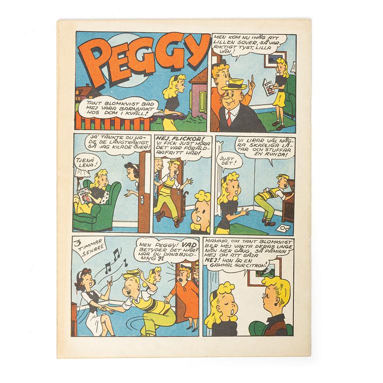 Comic book, “Stålmannen” No. 2, 1949.