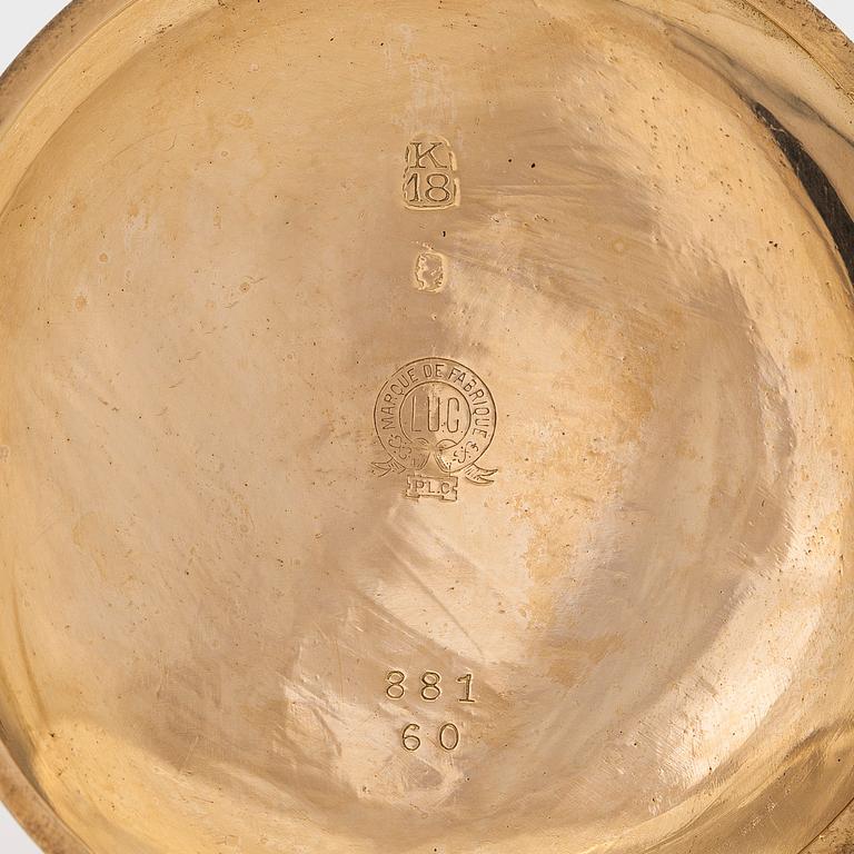 L.U.C. (Louis-Ulysse Chopard), taskukello, savonette, 51,5 mm.