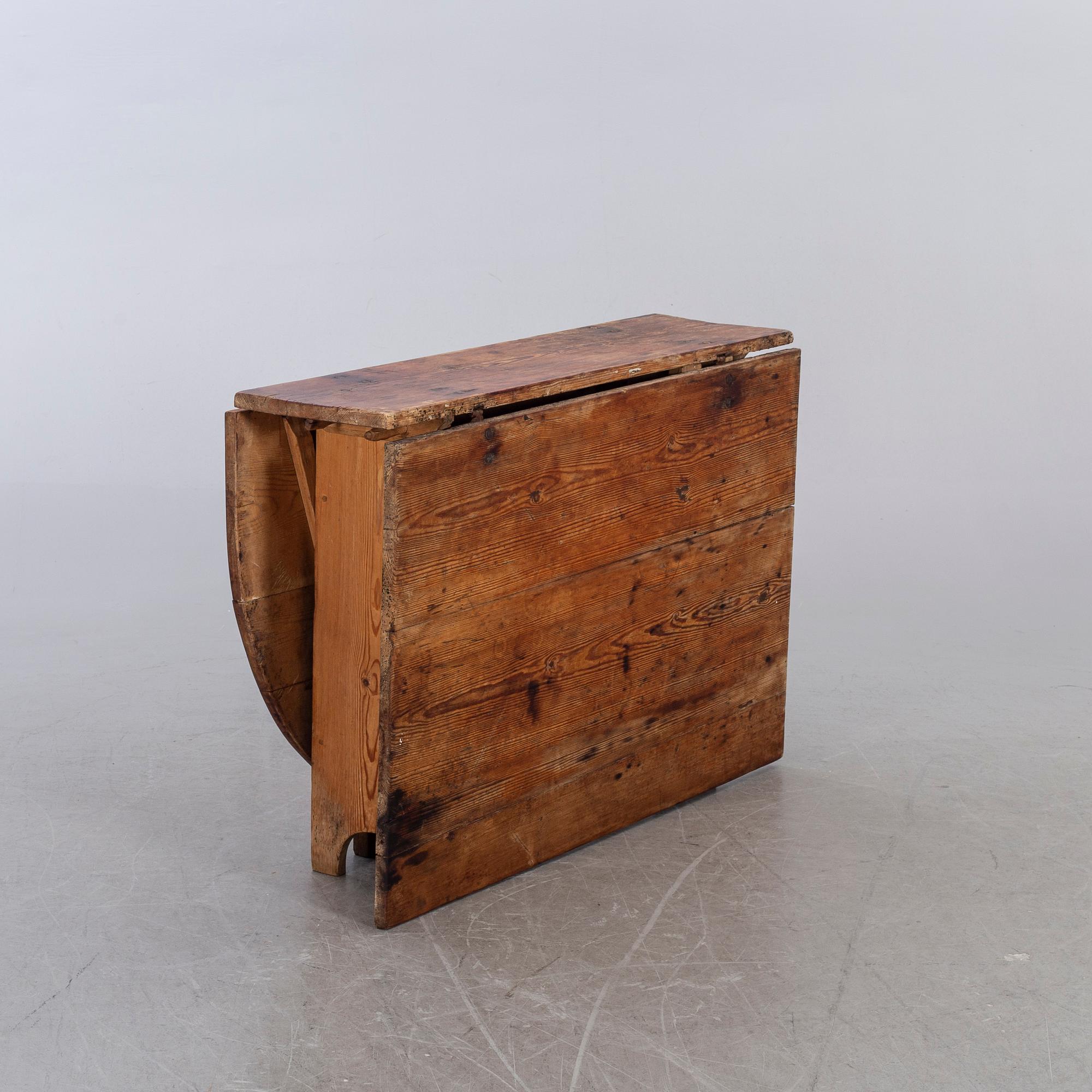 SLAGBORD, allmoge, 1800-tal.