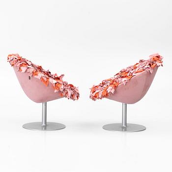Tokujin Yoshioka, fåtöljer, ett par, "Bouquet chair", Moroso.