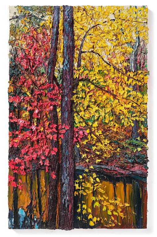 Robert Terry, "Pink + Yellow Trees".