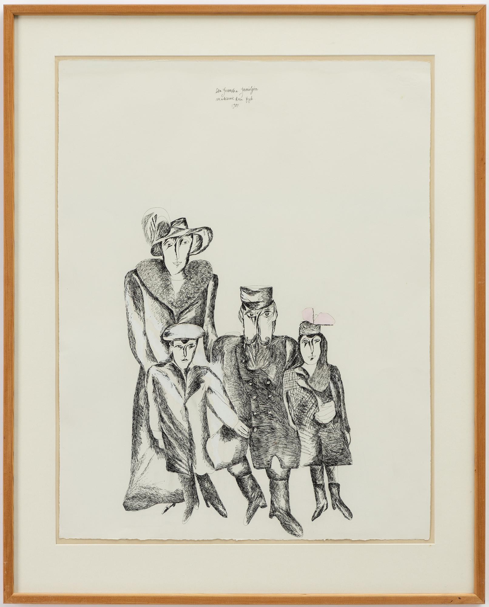 Madeleine Pyk, "Den franska familjen".