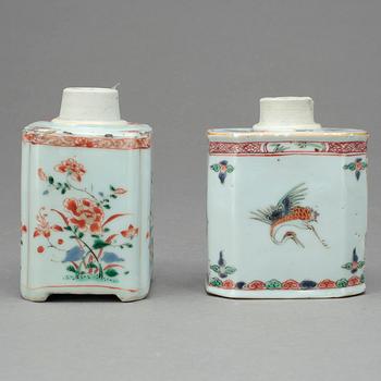 TEDOSOR, 2 st, porslin, Kangxi, Kina 1662-1722.