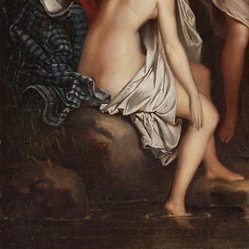Kilian Zoll, "Badande kvinnor" (Susanna and the Elders).
