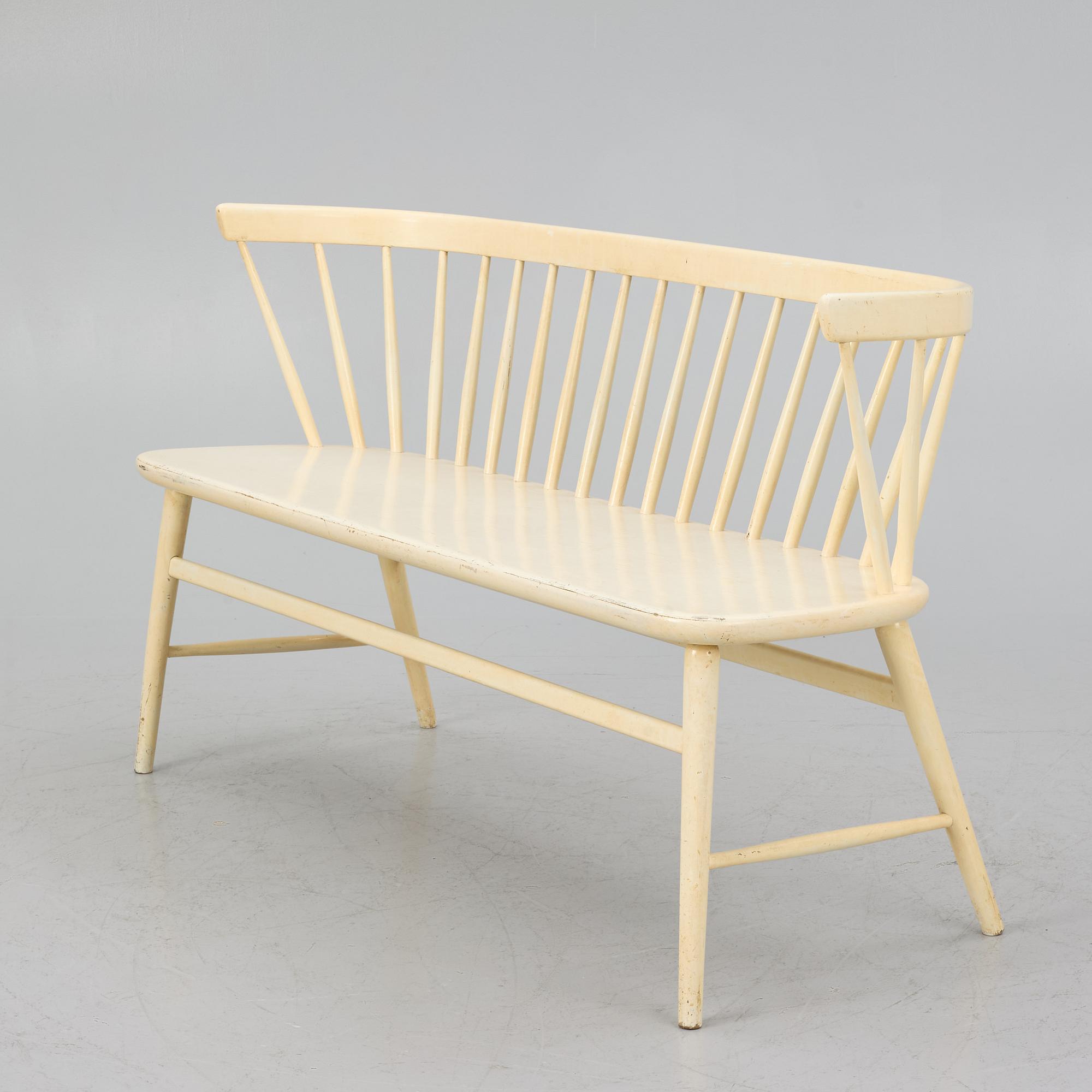 Ebbe Wigell, sofa, "Florida", Bröderna Wigells Stolfabrik, 1950s.