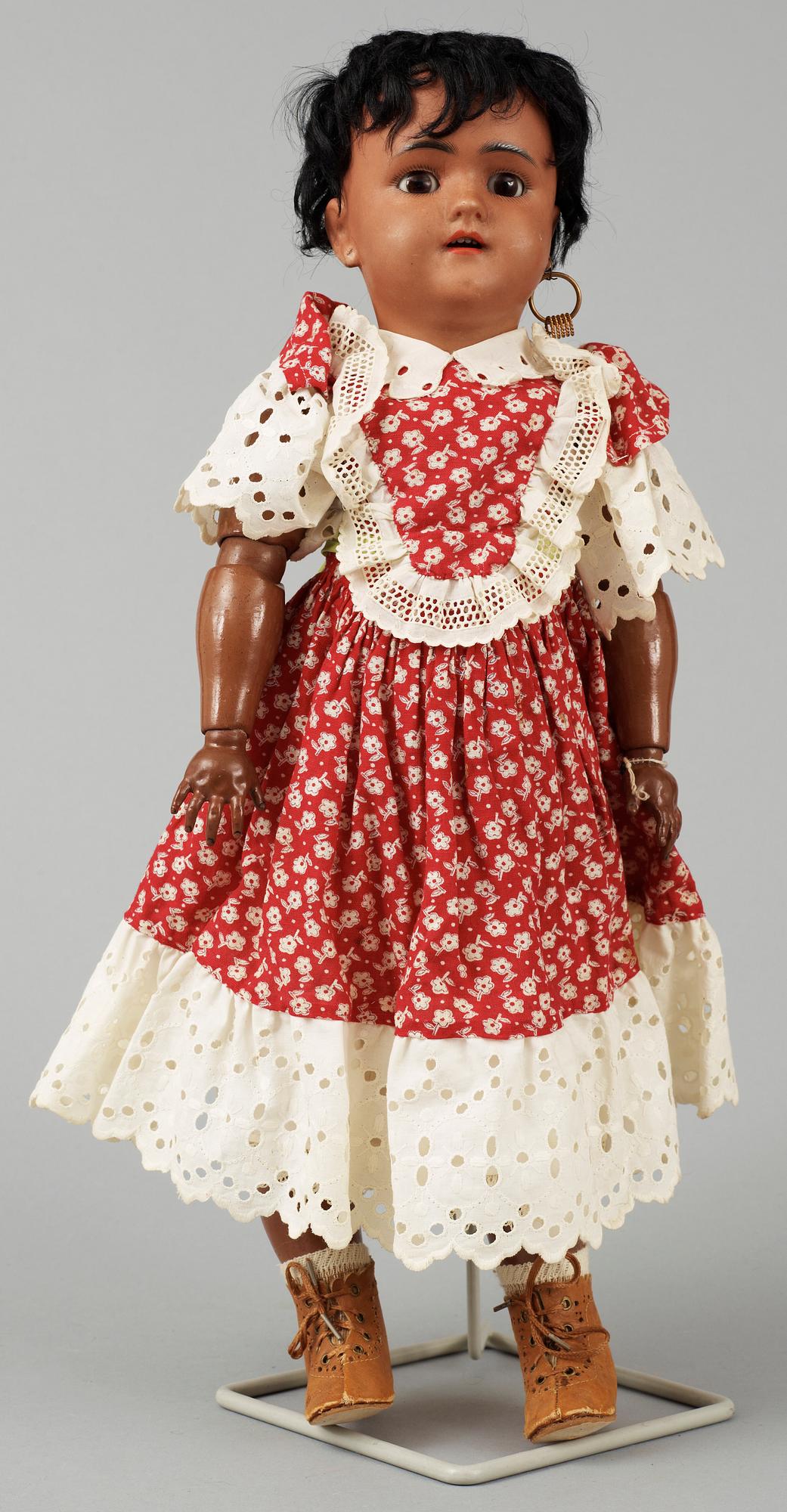 FLICKDOCKA, biskvi. Tyskland, 1900-talets första del. Heinrich Hantwerck/Simon & Halbig.