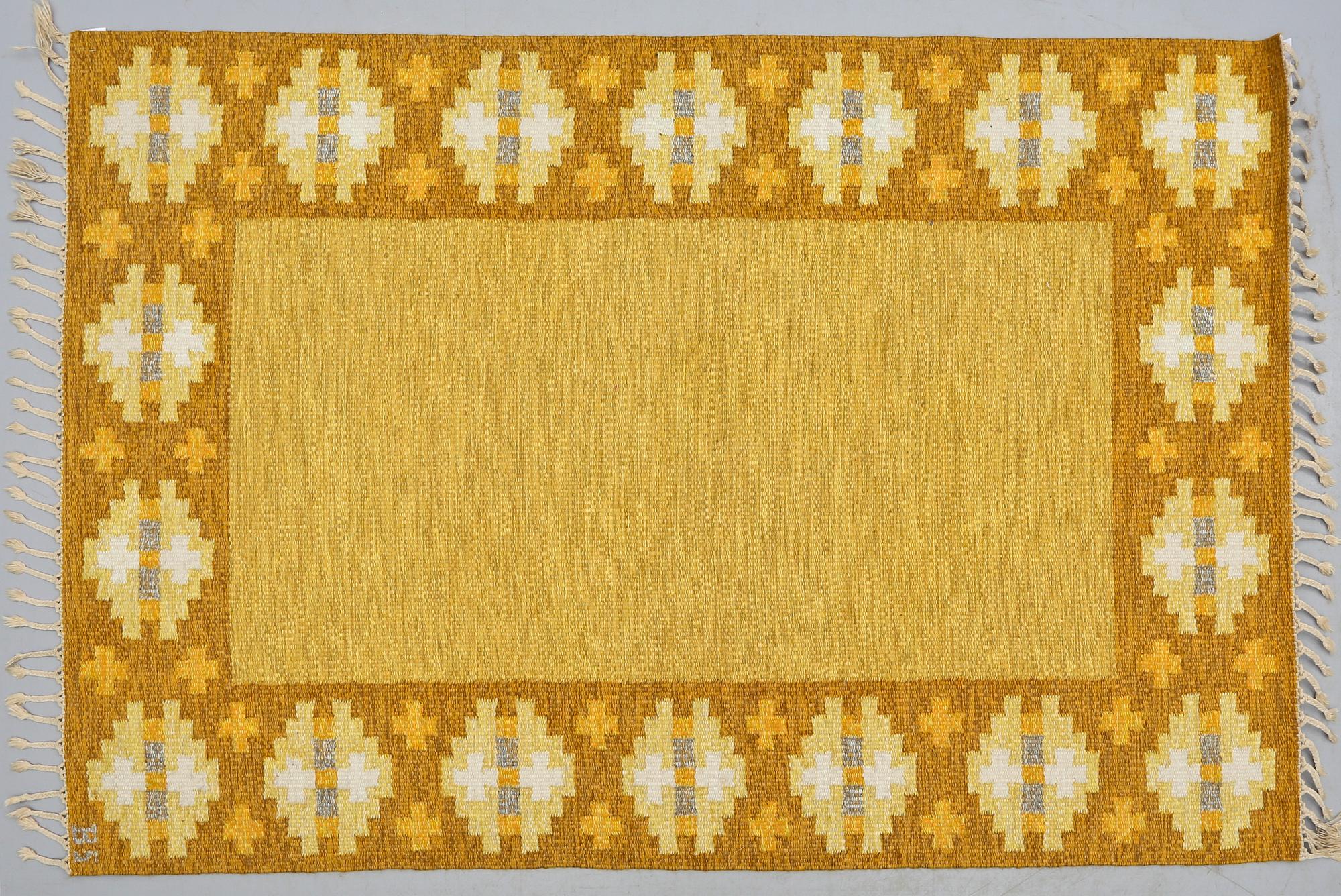 MATTA, rölakan, Sverige, monogramsignerad BS, 1900-talets andra hälft. 199 x 138 cm.
