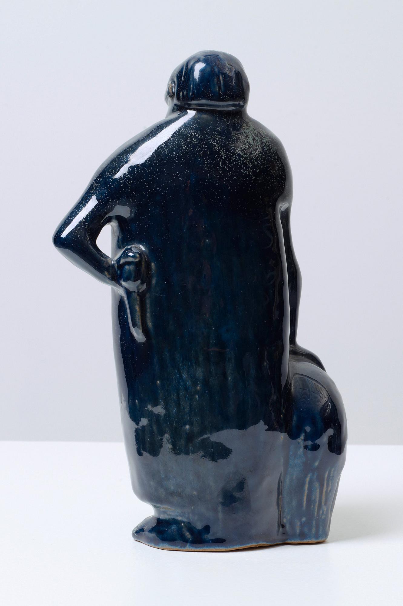 ÅKE HOLM, skulptur "Abraham och väduren", Höganäs.