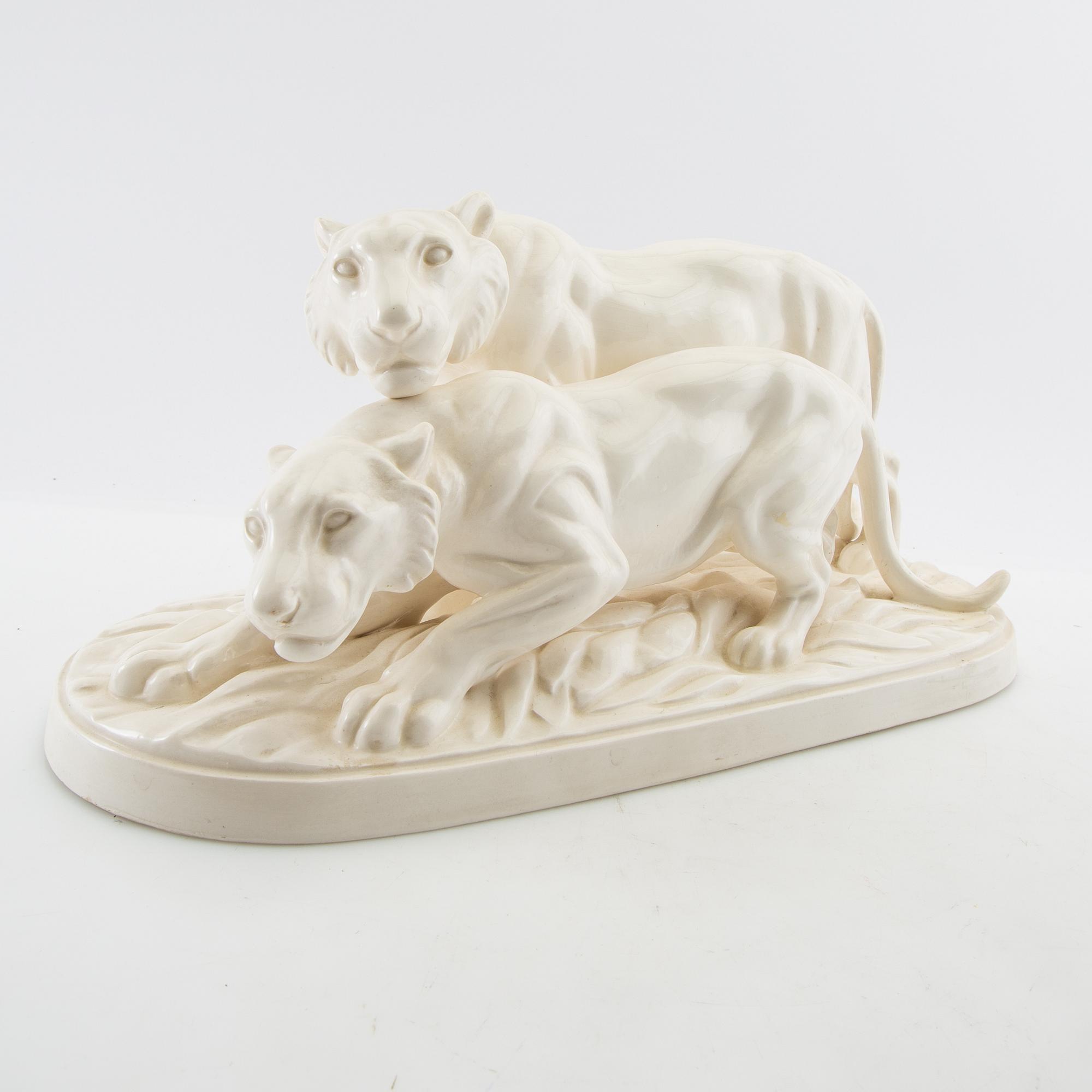 Figure group Katzhütte Germany first half of the 20th century porcelain.