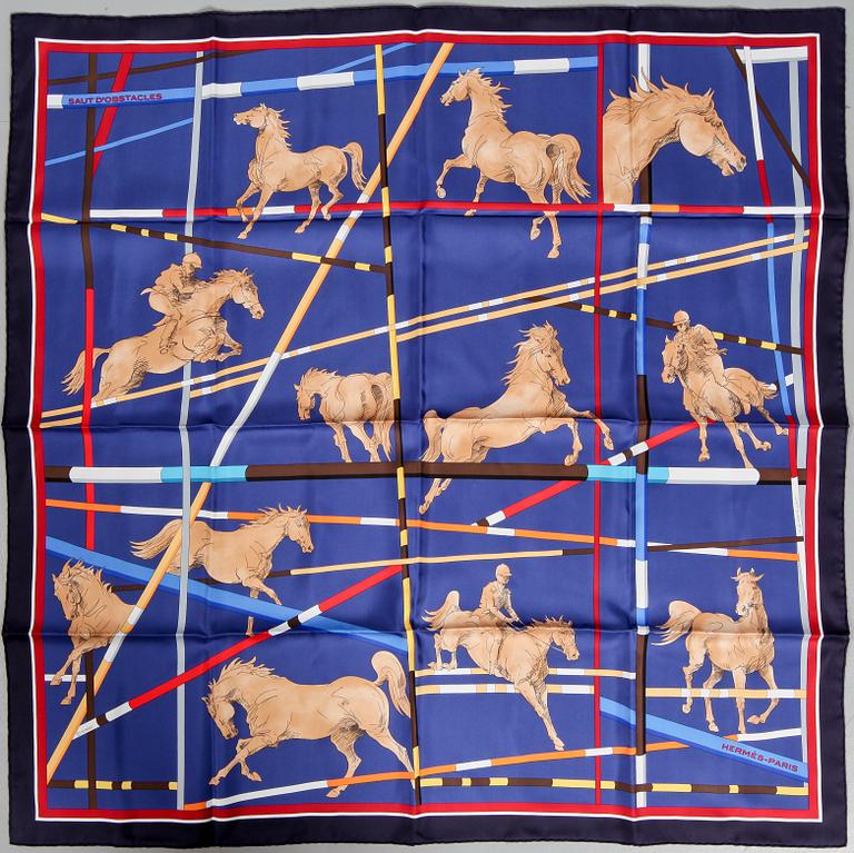 SCARF, "Saut d'Obstacles", Hubert de Watrigant, Hermès.