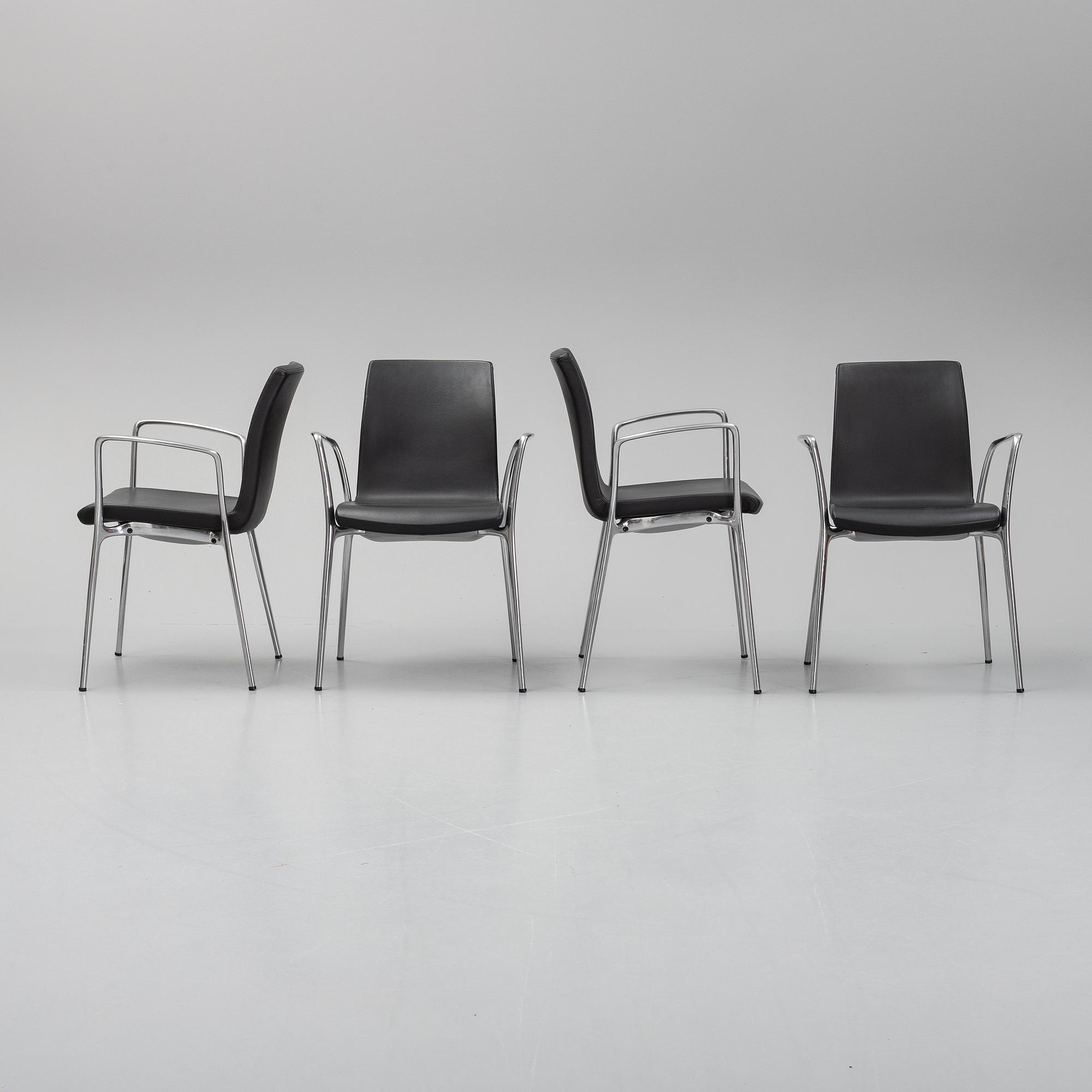 Jorge Pensi, a set of 4 'Gorka' chairs.
