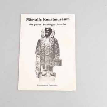 Emil Näsvall, skulpturer, 3 st.