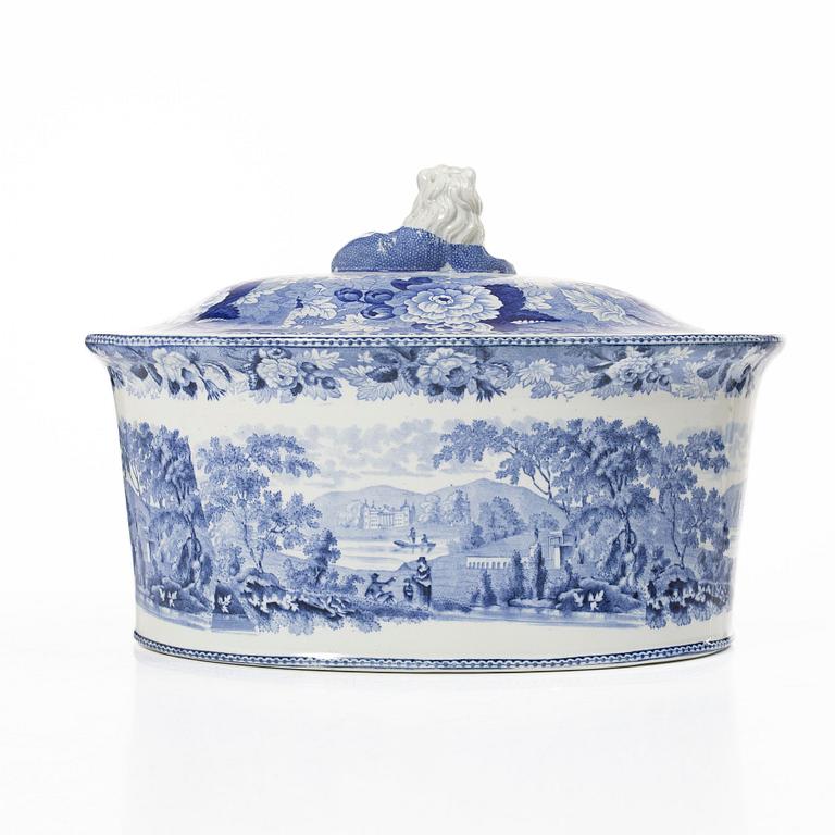 Pastejform, flintgods, 1800-talets andra hälft.