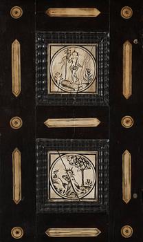 A Swedish cabinet from the late 17th century.