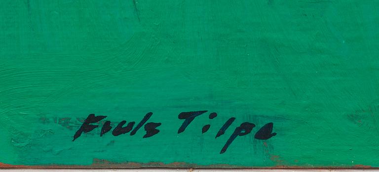 FRULS TILPO, olja på duk, signerad.