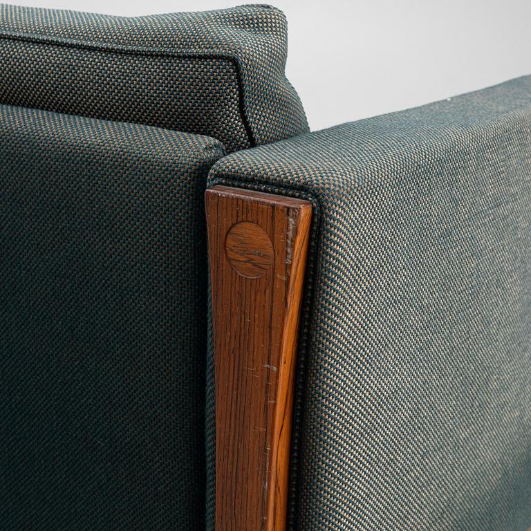 Hans J. Wegner, a model AP62/4 sofa and model AP62/1 armchiar,