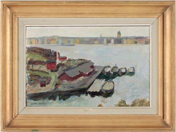 GUNNAR SVENSON, olja på duk, sign.