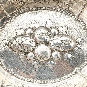 PARTI SILVERFÖREMÅL, 13 delar, bla GAB och K.Anderson, 1900-tal. Tot ca 780 gram.