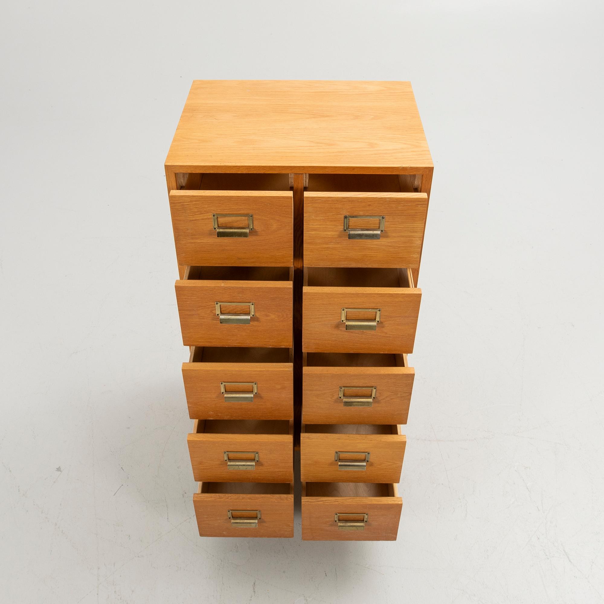 Archive cabinet, 20th century.