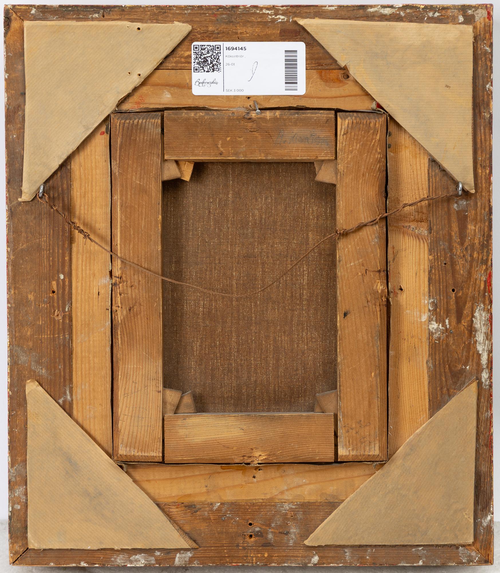 Anders Montan, Kitchen interior.