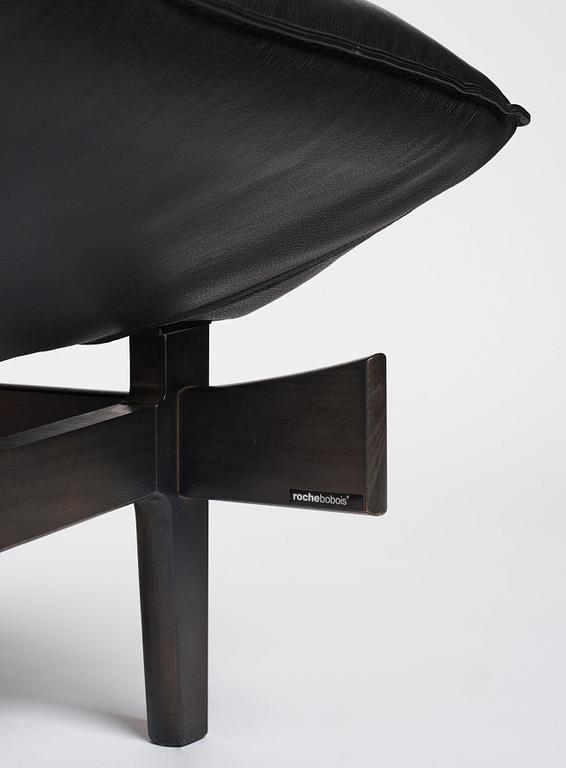 Takashi Okamura & Erik Marquardsen, a "model 84" sofa and easy chair, Nelo / Roche Bobois, post 1984.