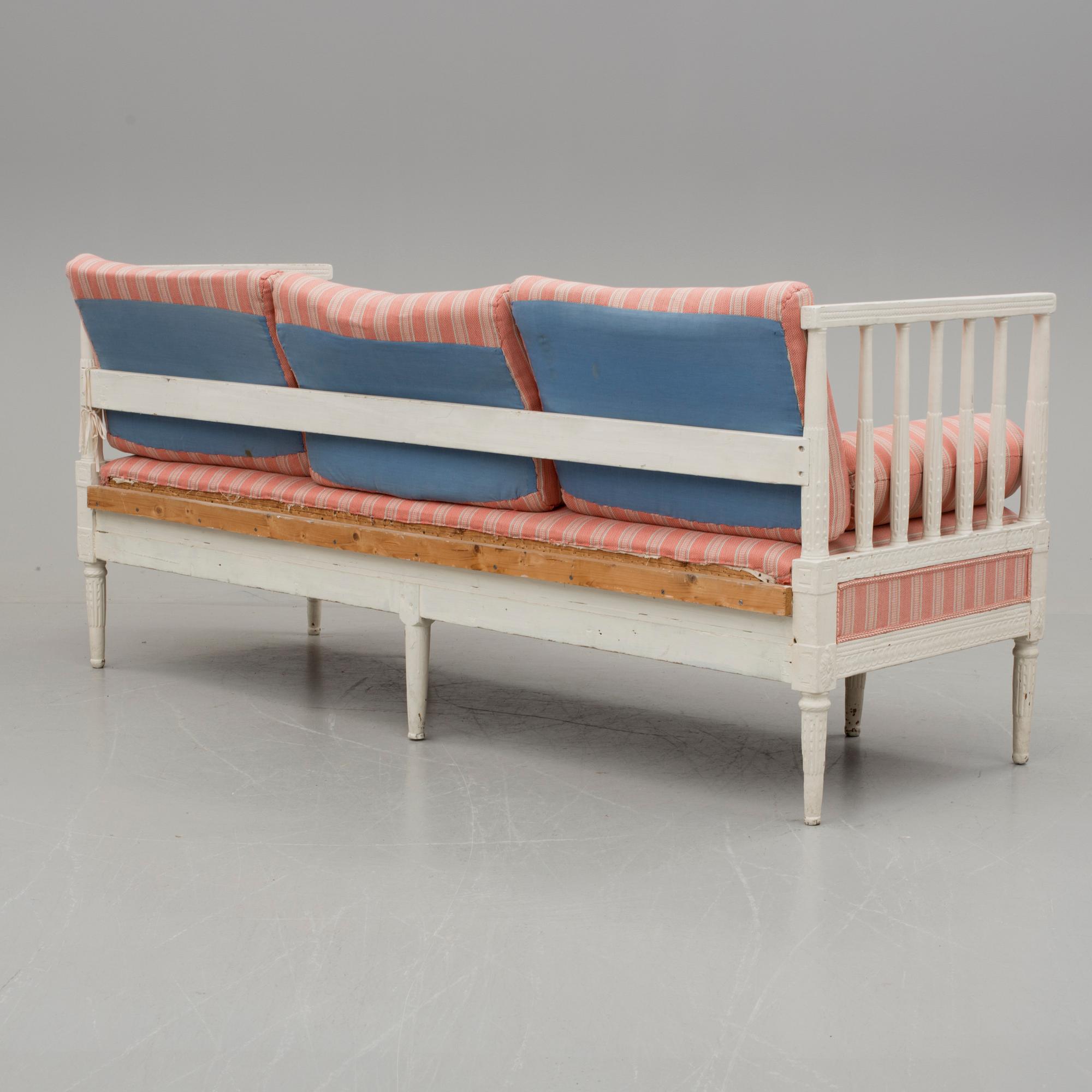SOFFA, sengustaviansk, 1800-talets början.