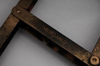 VÄGGLAMPA, Modell 11, Curt Fischer, Midgard, Bauhaus, 1920-tal.