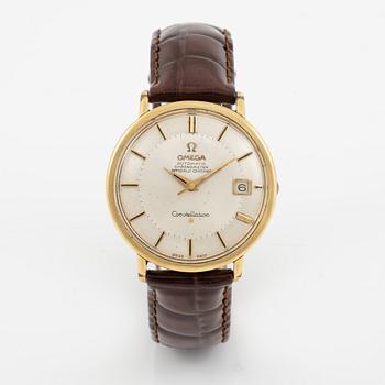 Omega, Constellation, "Pie-Pan", wristwatch, 35,5 mm.