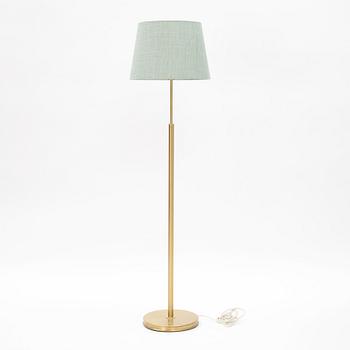 Josef Frank, a model 2148 brass floor light, Svenskt Tenn.
