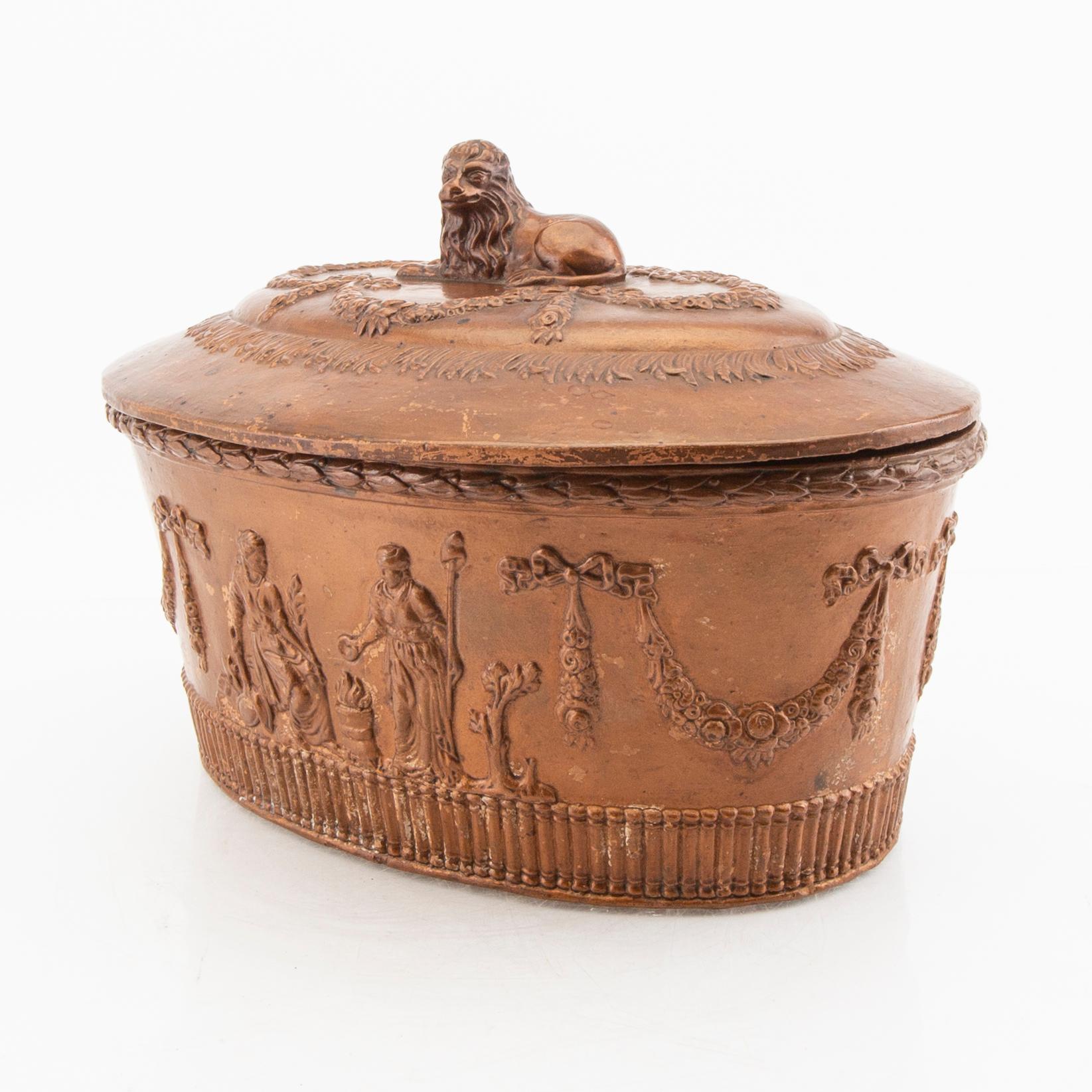 A Gustavian tureen later part of the 18th century  by  Eric johan Fahlström.