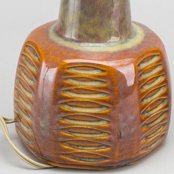 2 PCS OF TABLE LAMPS, Einar Johansen, Söholm stentöj, Bornholm, Denmark, second half of the 20th century,