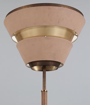 OKÄND FORMGIVARE, möjligen en skiss av Alvar Aalto tänkt för Valaistustyö, golvlampa 1950-tal.