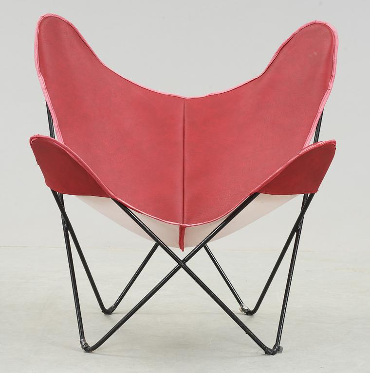 FLADDERMUSFÅTÖLJ, "Butterfly chair", 1900-talets senare hälft.