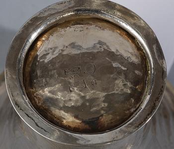 BÄGARE, 2 st, silver, bla Magnus Ljungqvist, Kristianstad 1809.