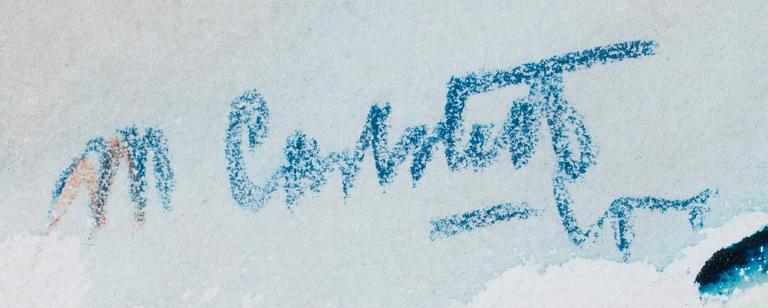 MIKKO CARLSTEDT, akvarell, signerad, otydlig datering.